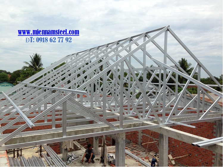 Khung kèo thép 2 lớp