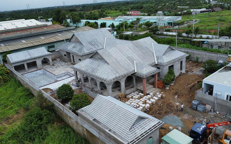 khung thép nhà xưởng Biên Hòa